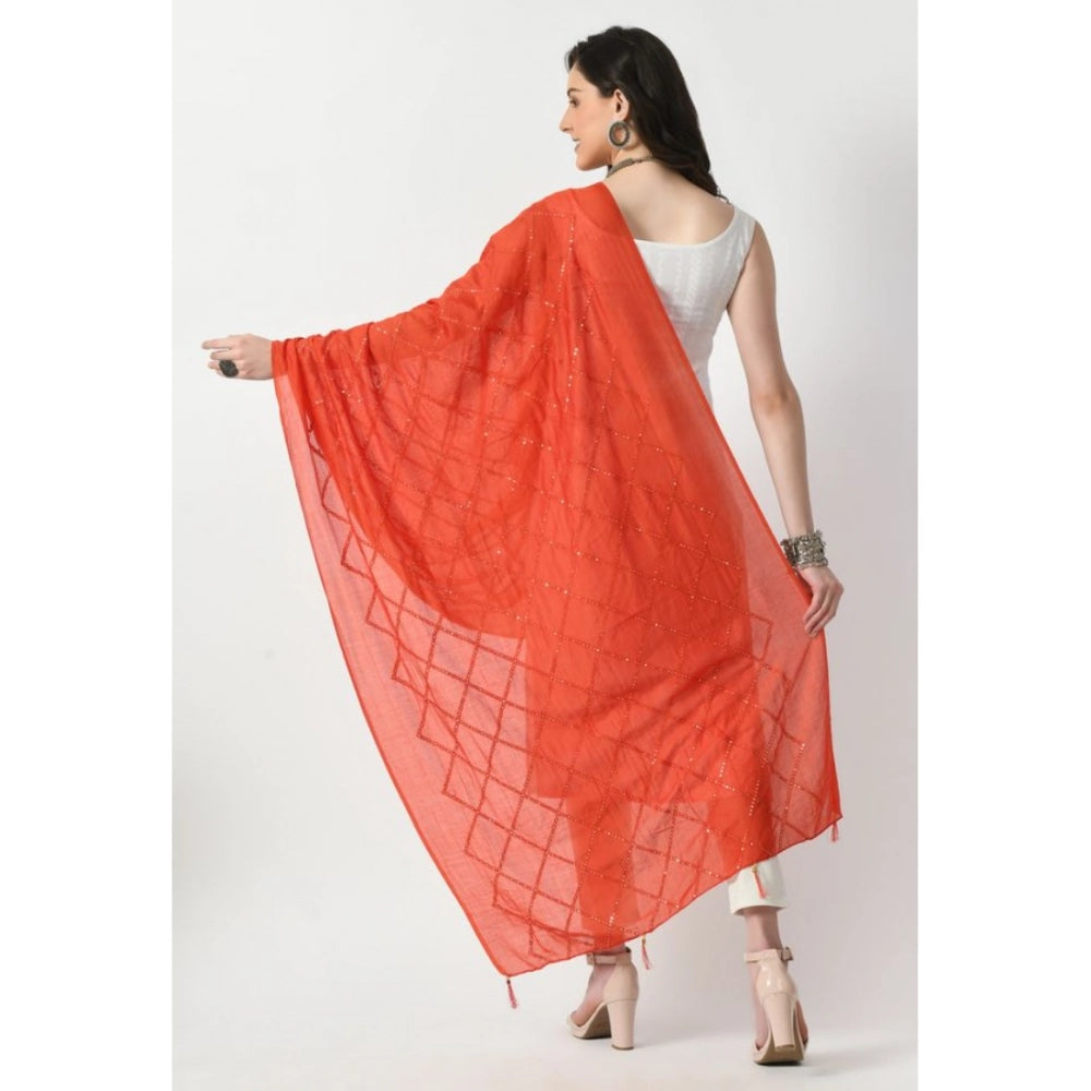 Women's Chanderi Self Design Dupatta · 1059
