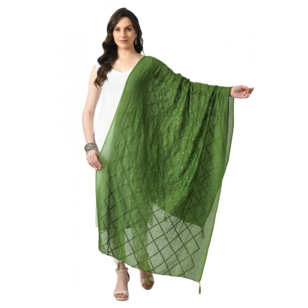 Women's Chanderi Self Design Dupatta · 1062