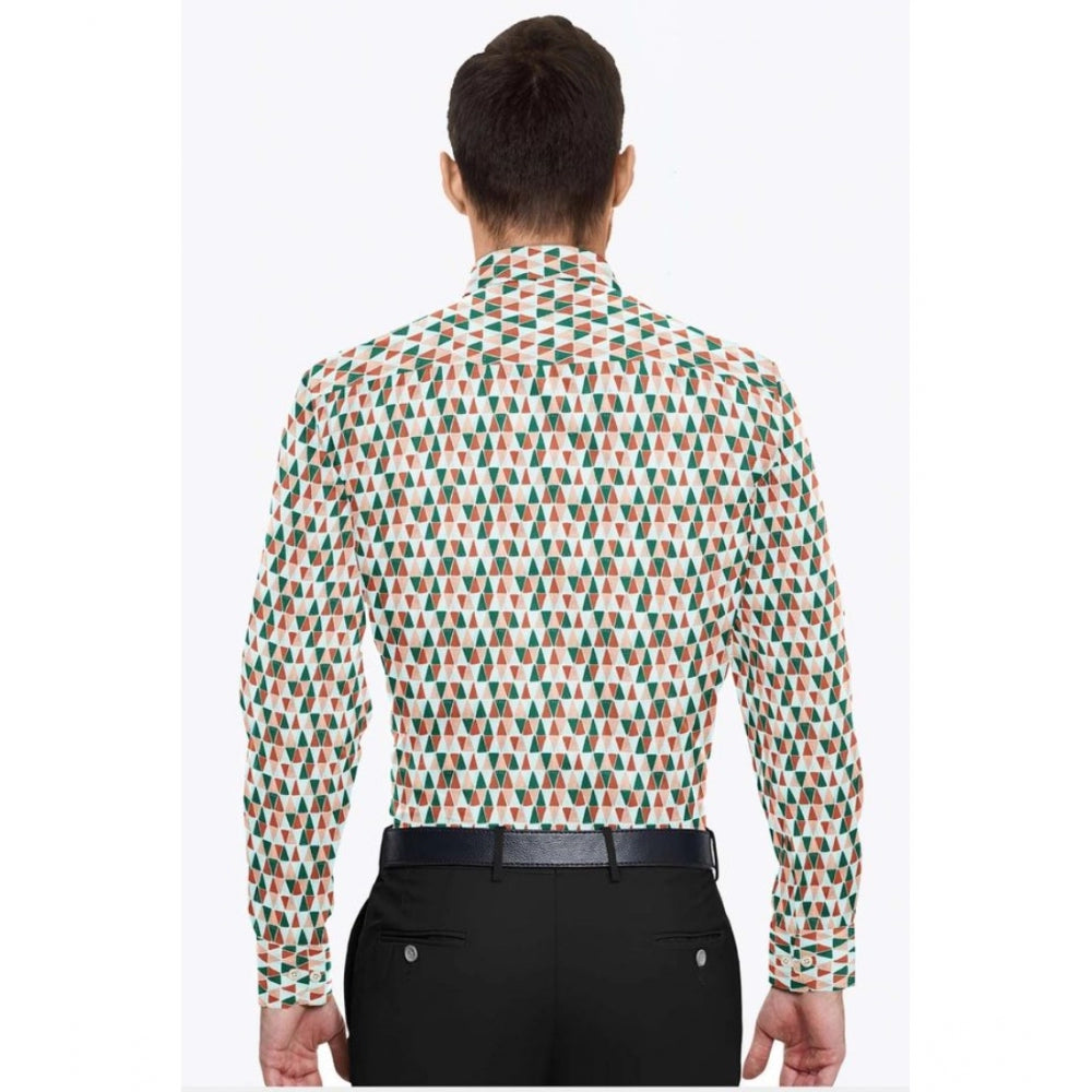Men's Cotton Blended Printed Full Sleeve Shirt · 15_L
