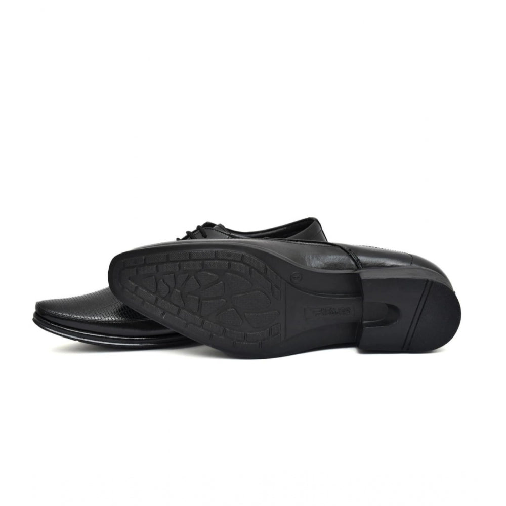 Men's Faux Leather Formal Shoes — Black · er_6