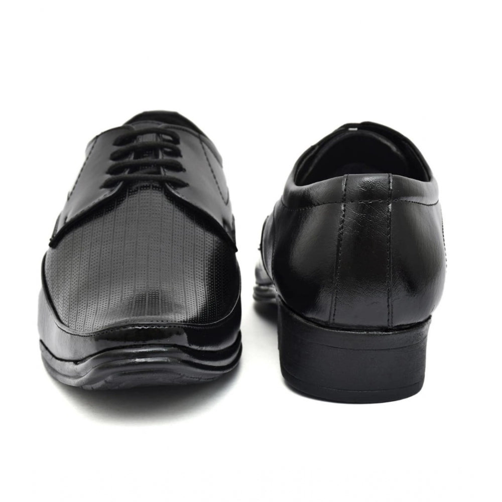 Men's Faux Leather Formal Shoes — Black · er_6