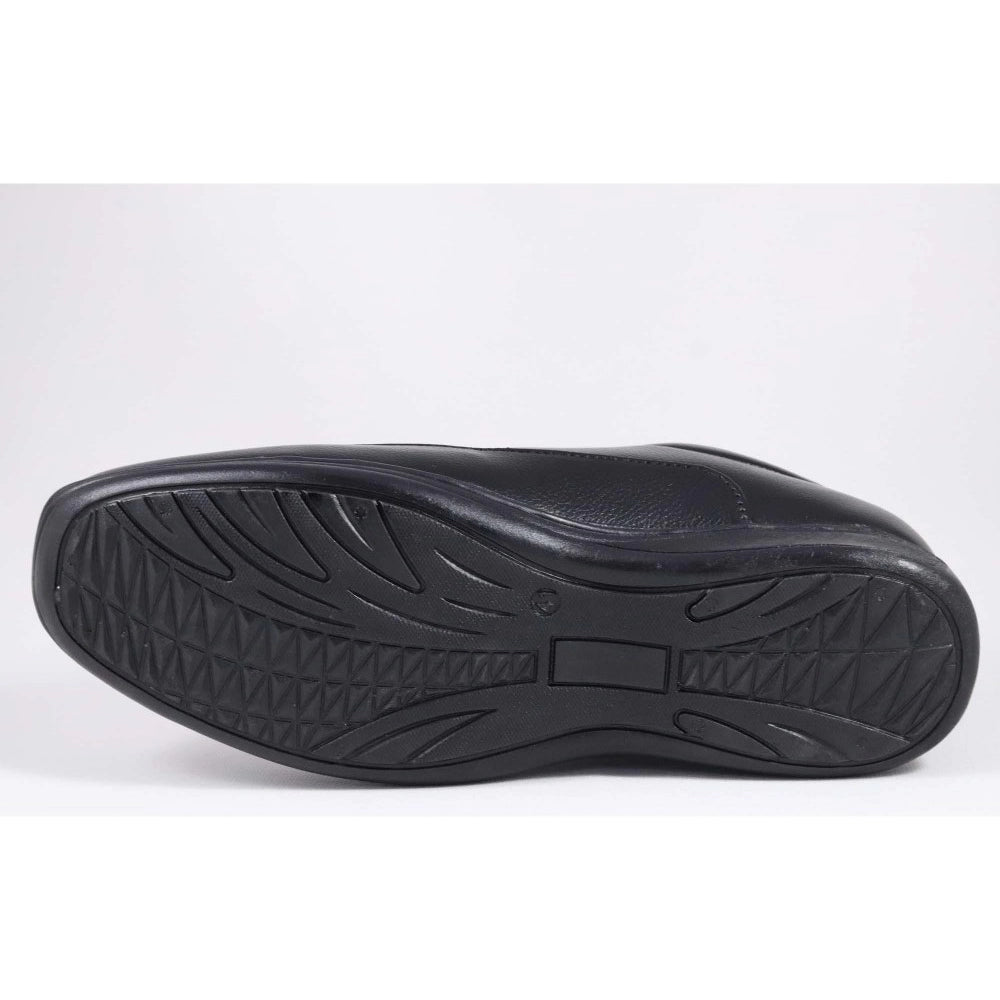 Men's Faux Leather Formal Shoes — Black · er_6