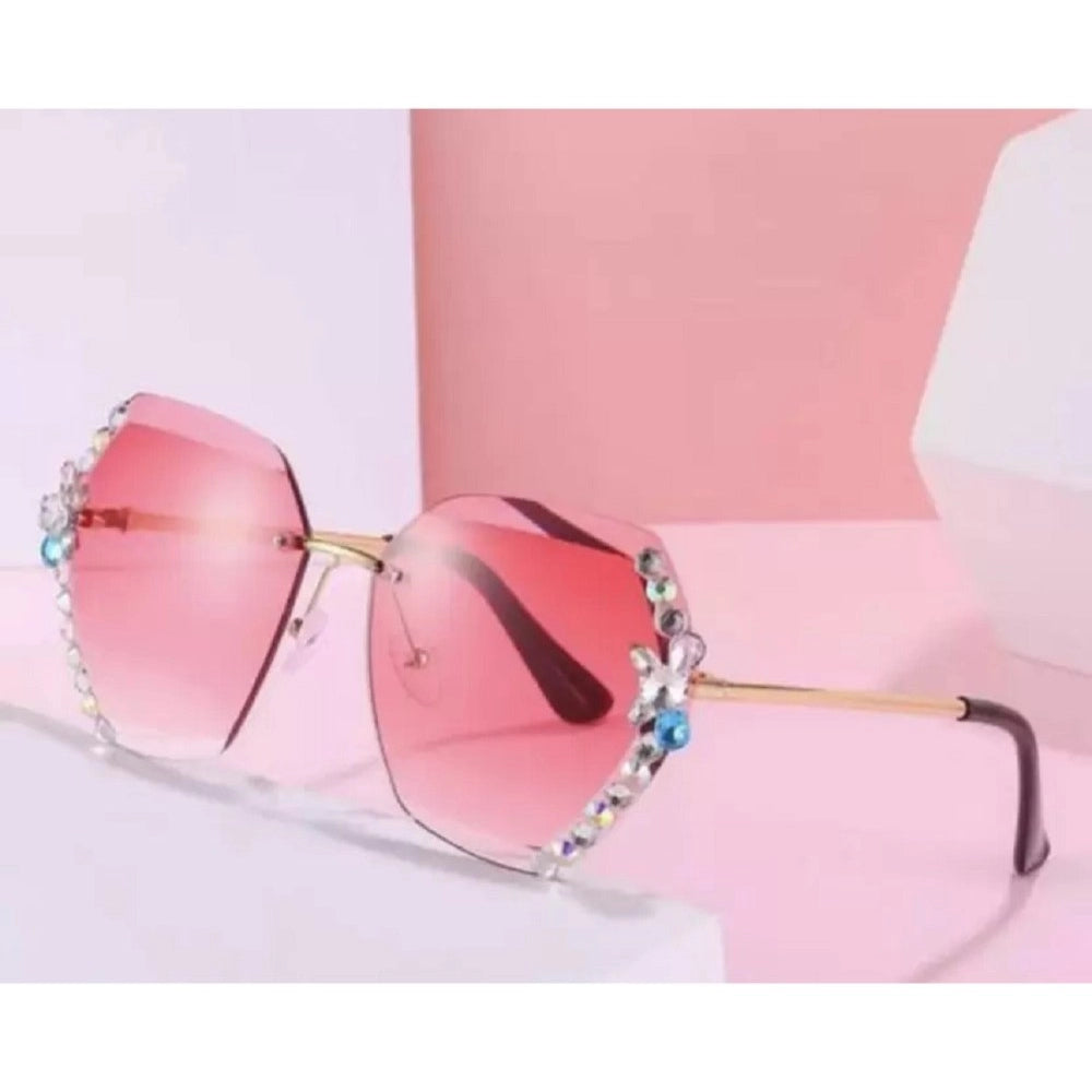 Classic Unisex UV400 Protection Sunglasses · Pink