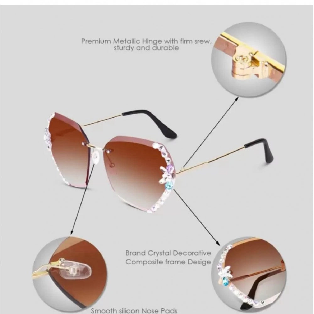 Classic Unisex UV400 Protection Sunglasses · rown