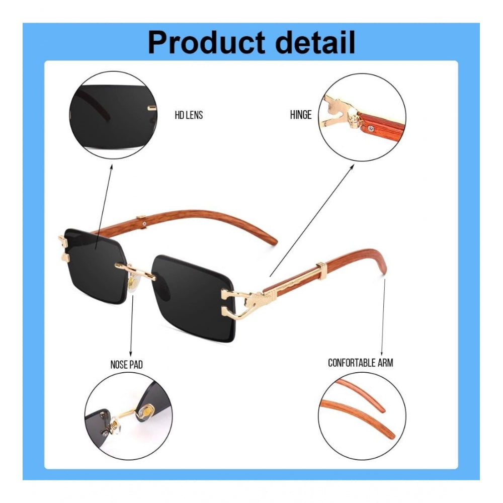 Classic Unisex UV400 Protection Sunglasses — Black · _120