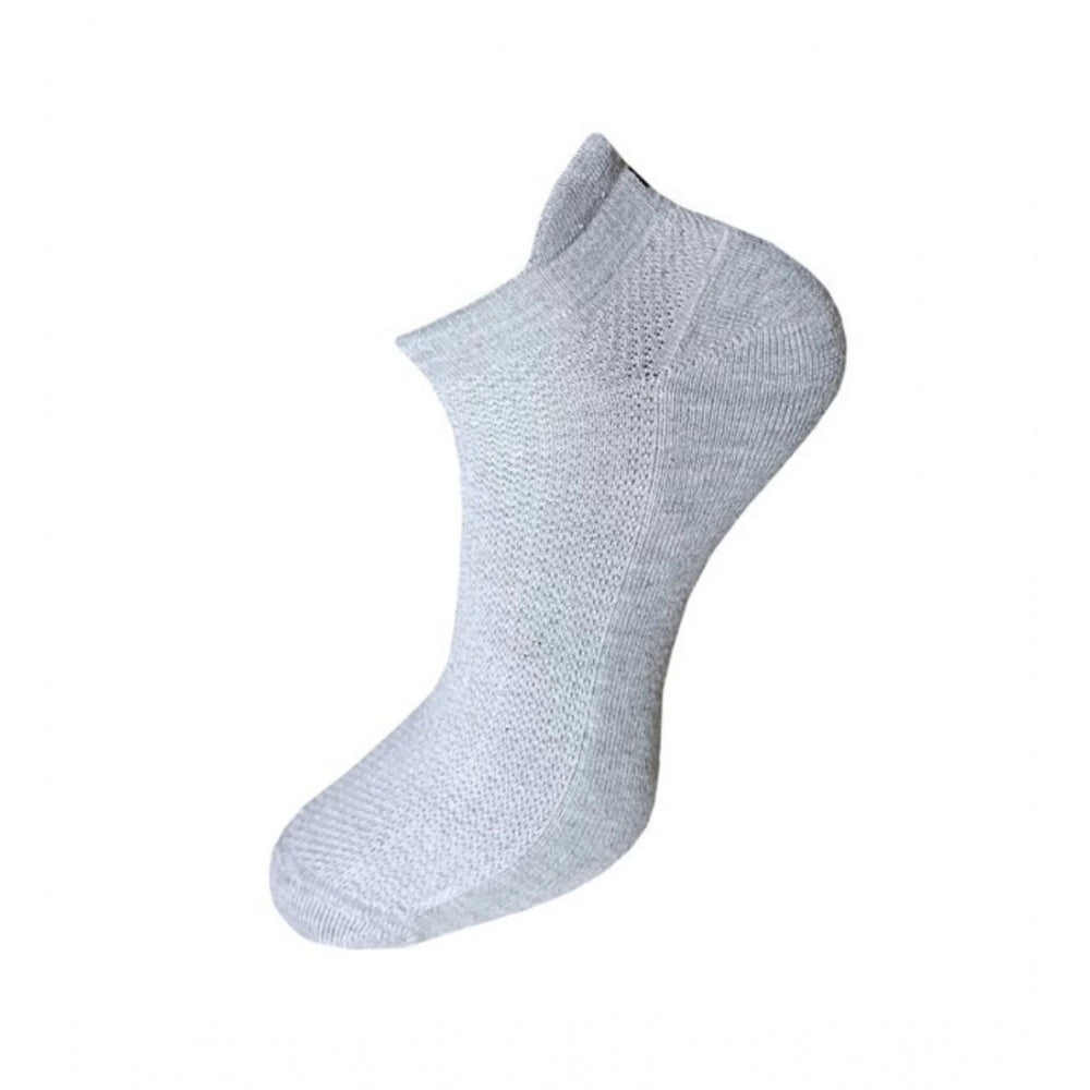 3_Pair Set Unisex Casual Cotton Solid Ankle Length Socks · 1146