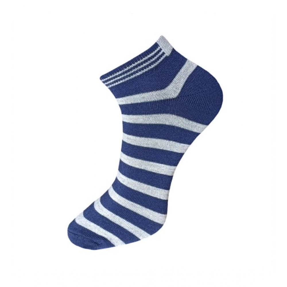 3_Pair Set Unisex Casual Cotton Solid Ankle Length Socks · 1139