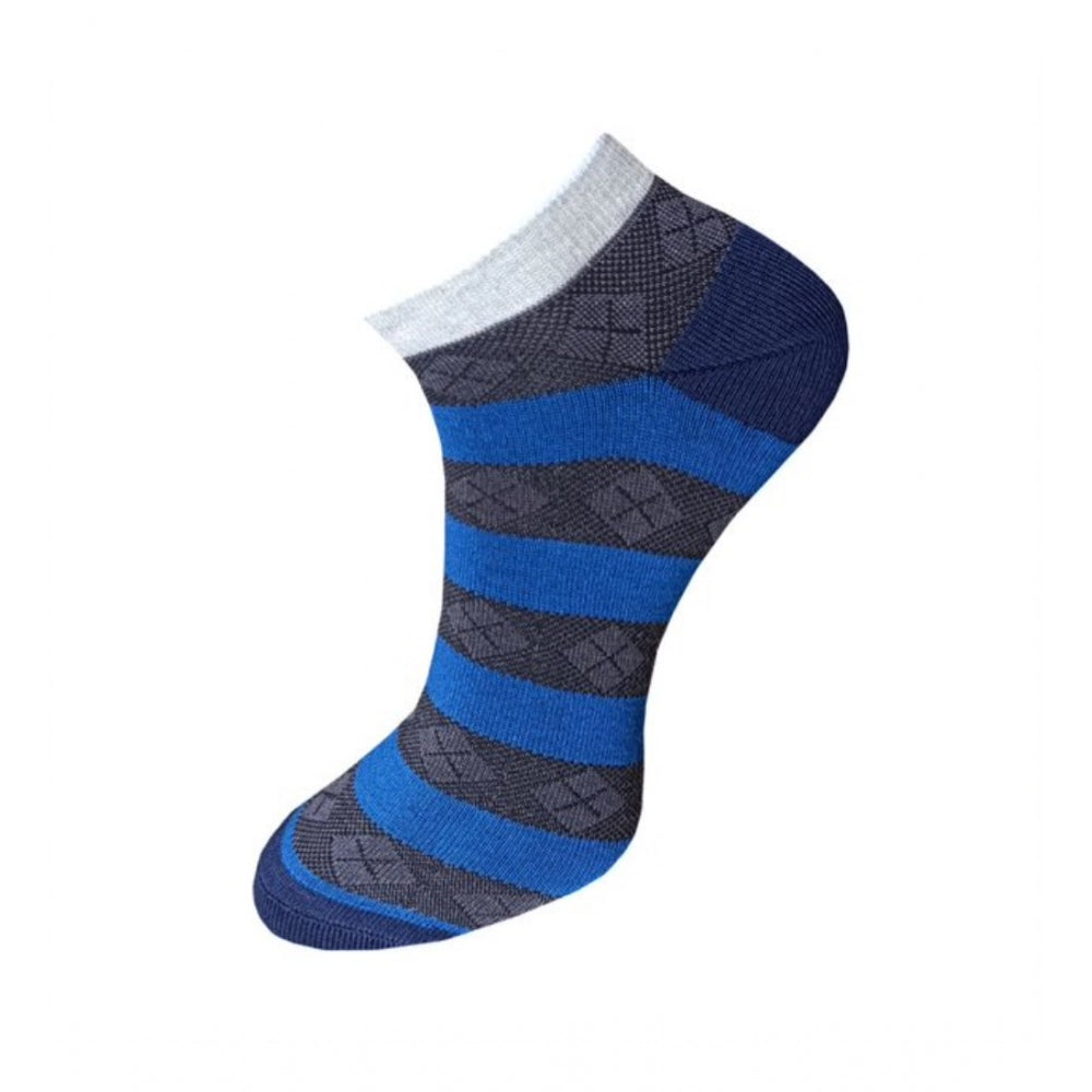 3_Pair Set Unisex Casual Cotton Printed Ankle Length Socks · 1137