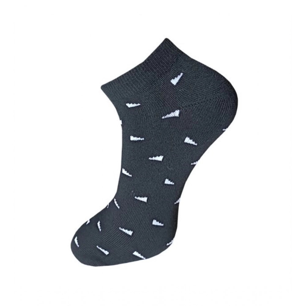 3_Pair Set Unisex Casual Cotton Printed Ankle Length Socks · 1134