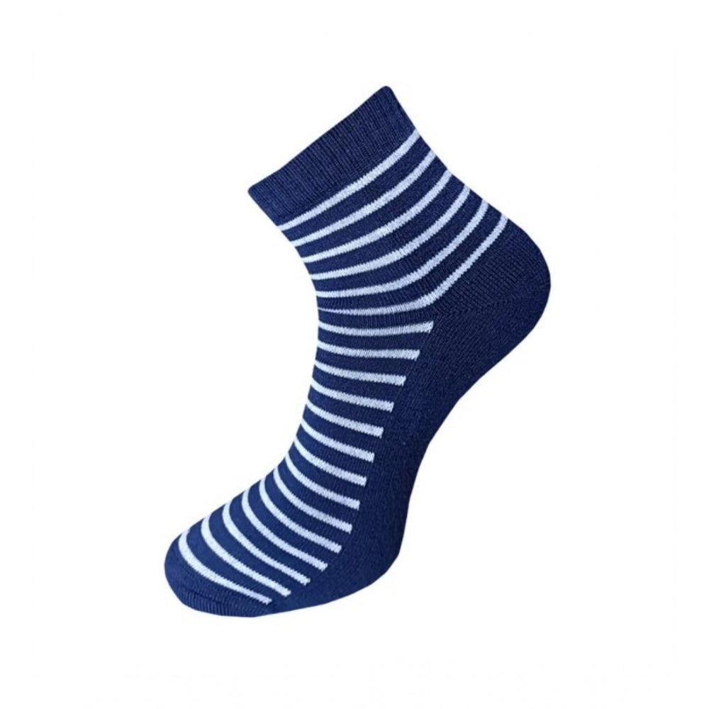 3_Pair Set Unisex Casual Cotton Printed Ankle Length Socks · 1113
