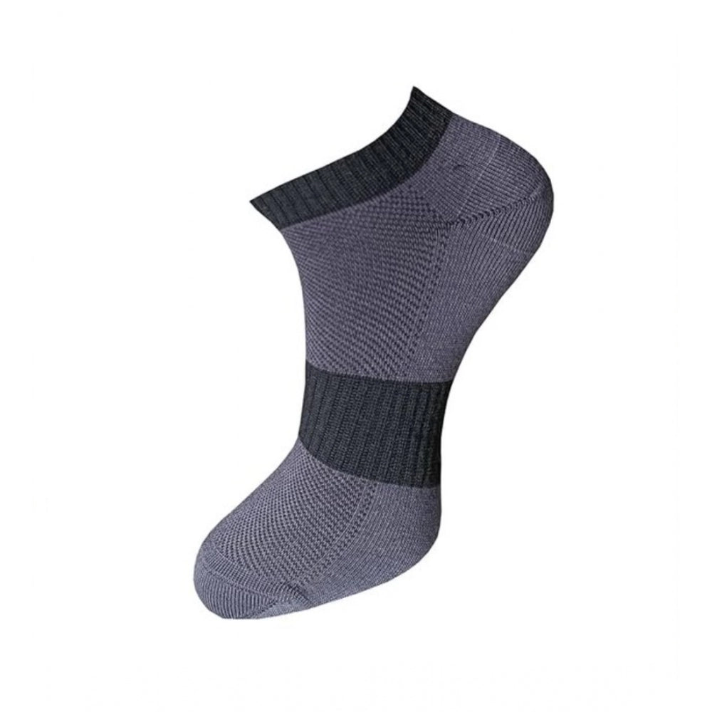 3_Pair Set Unisex Casual Cotton Solid Ankle Length Socks · 1162