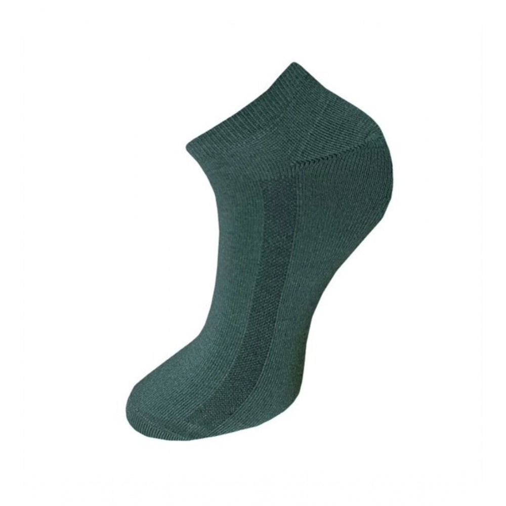 3_Pair Set Unisex Casual Cotton Solid Ankle Length Socks · 1151