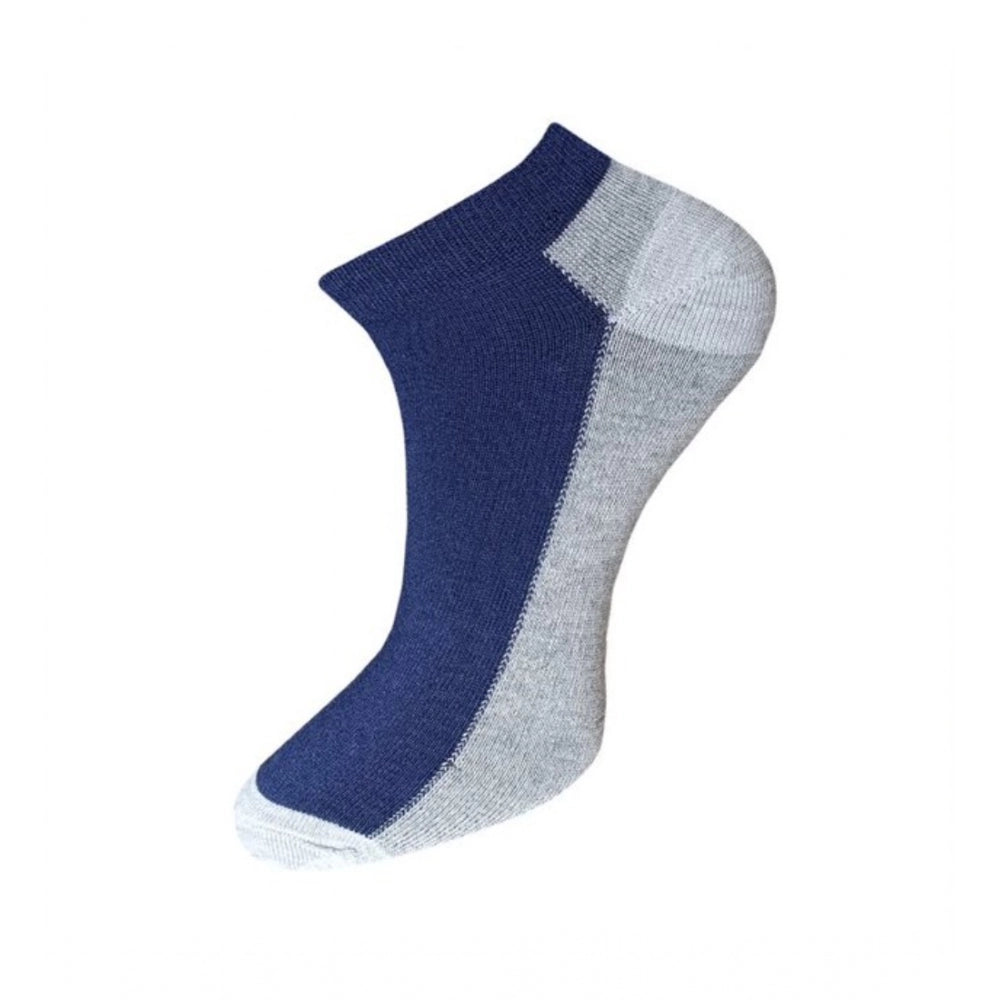 3_Pair Set Unisex Casual Cotton Solid Ankle Length Socks · 1142