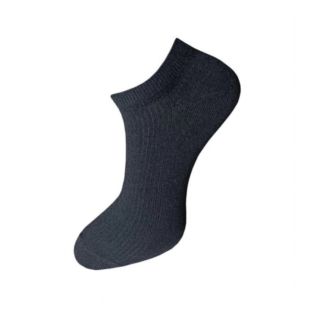 3_Pair Set Unisex Casual Cotton Solid Ankle Length Socks · 1138