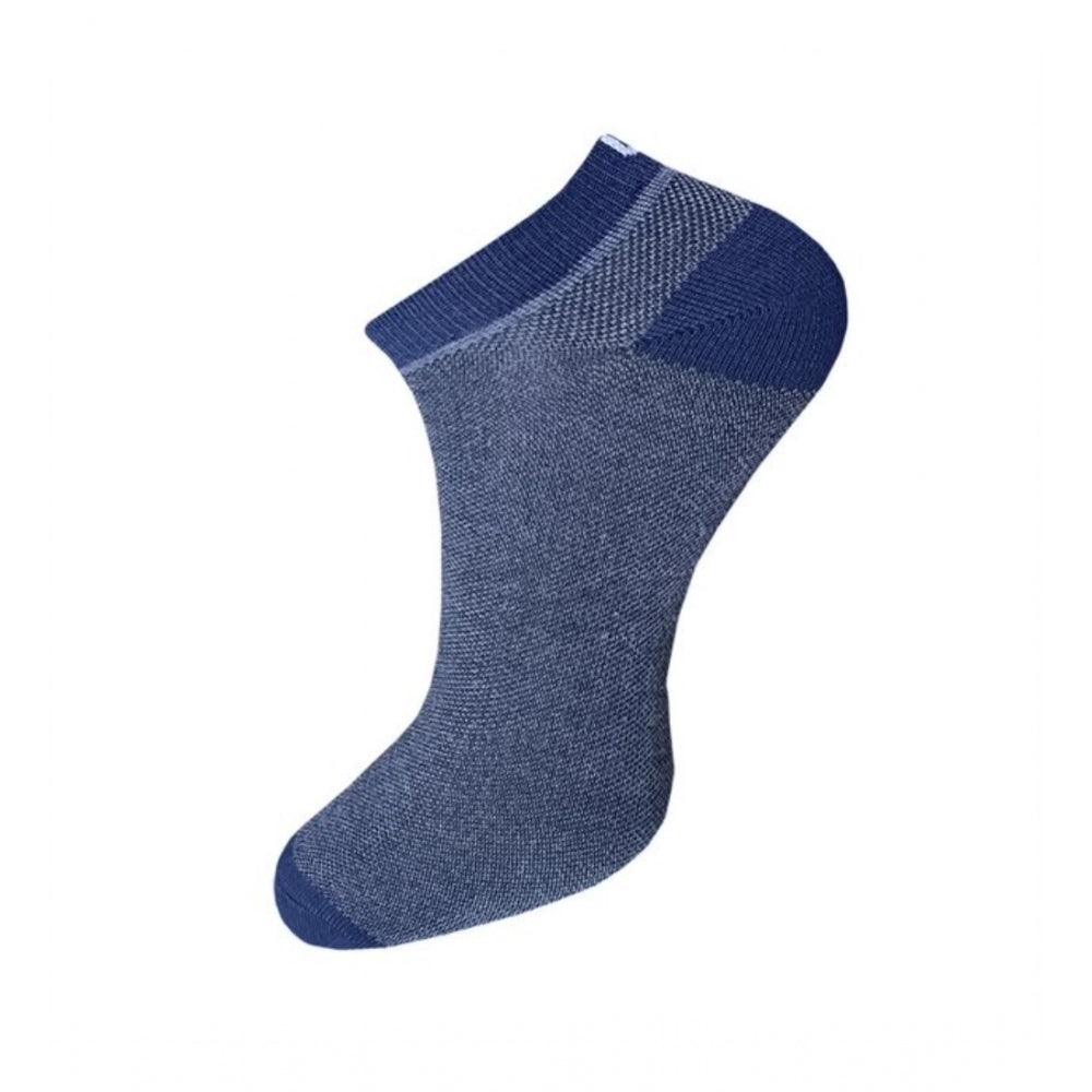 3_Pair Set Unisex Casual Cotton Solid Ankle Length Socks · 1131