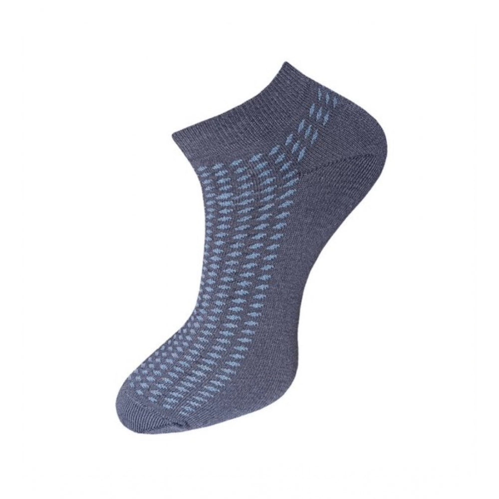 3_Pair Set Unisex Casual Cotton Printed Ankle Length Socks · 1140