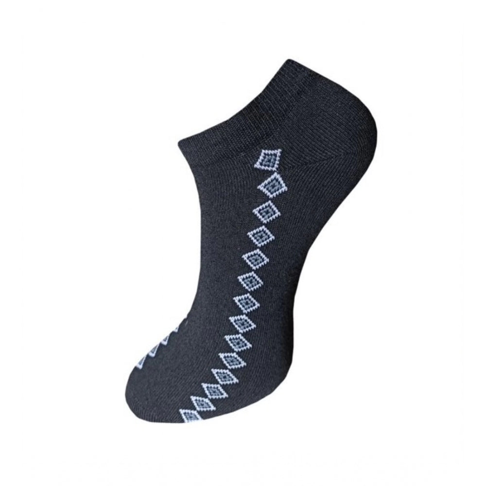 3_Pair Set Unisex Casual Cotton Printed Ankle Length Socks · 1127
