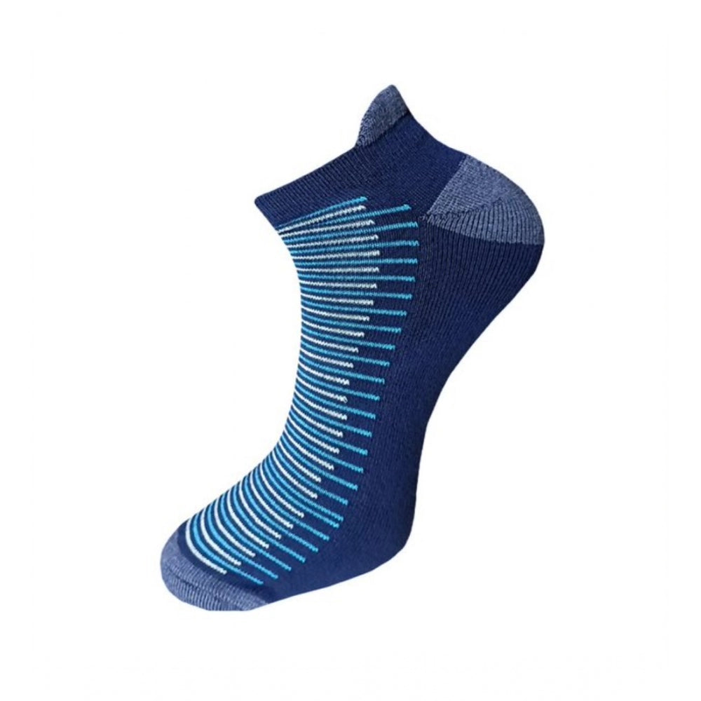 3_Pair Set Unisex Casual Cotton Striped Ankle Length Socks · 1116