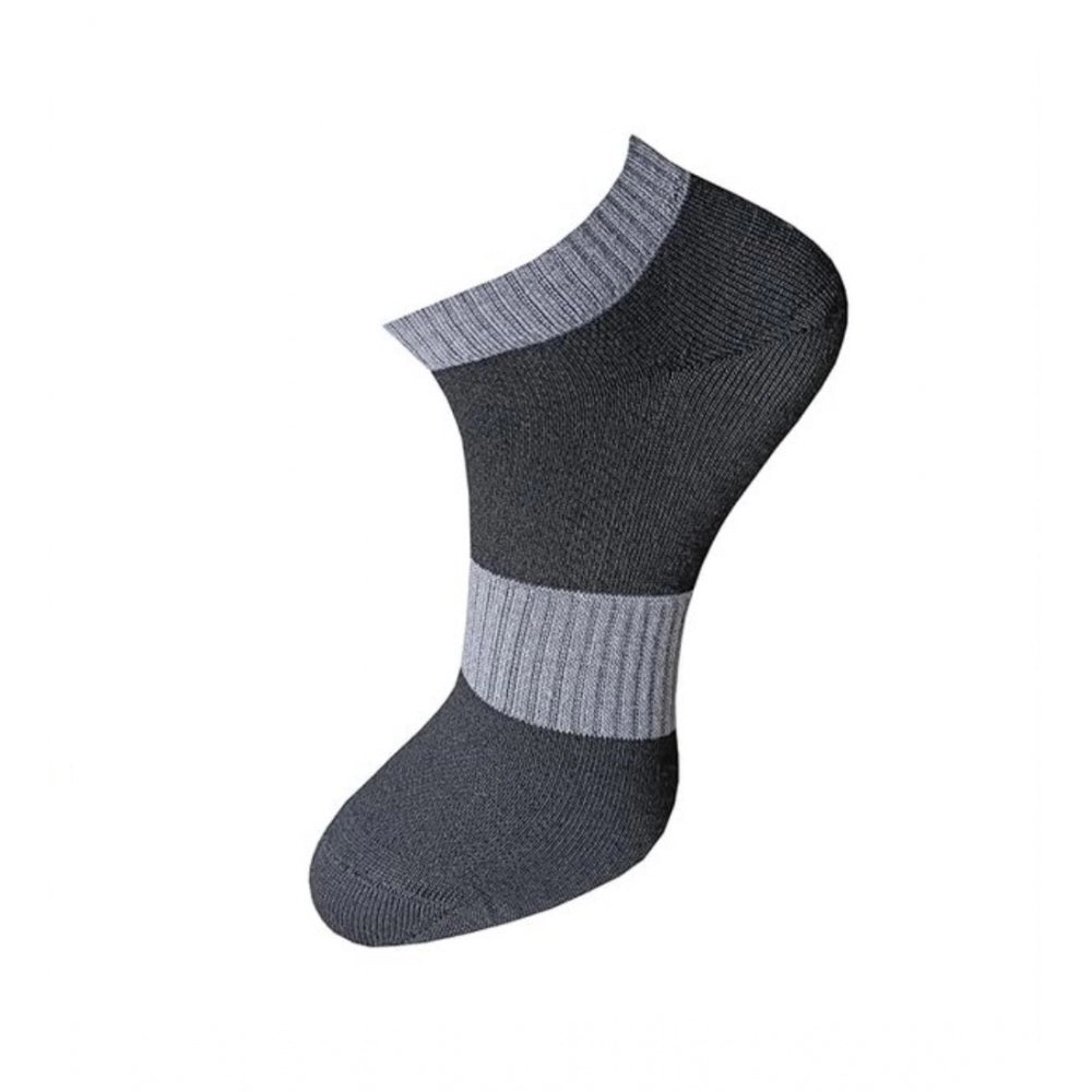 3_Pair Set Unisex Casual Cotton Solid Ankle Length Socks · 1162