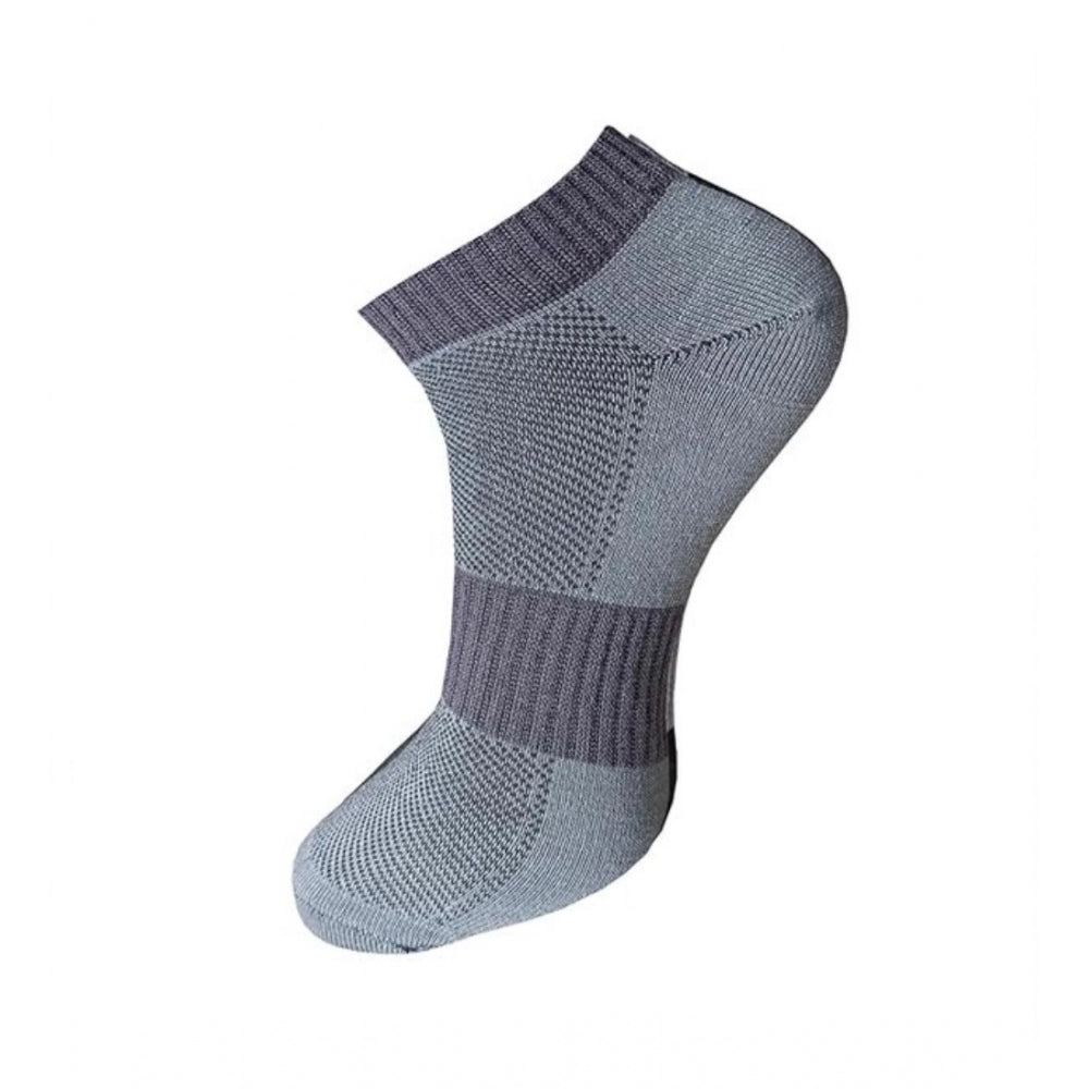 3_Pair Set Unisex Casual Cotton Solid Ankle Length Socks · 1162