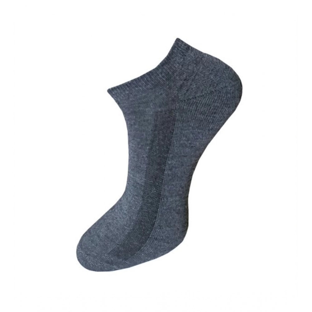 3_Pair Set Unisex Casual Cotton Solid Ankle Length Socks · 1152