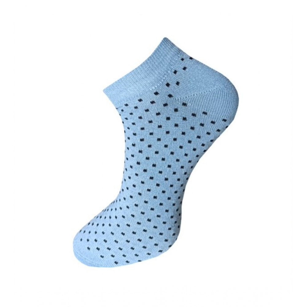 3_Pair Set Unisex Casual Cotton Printed Ankle Length Socks · 1135