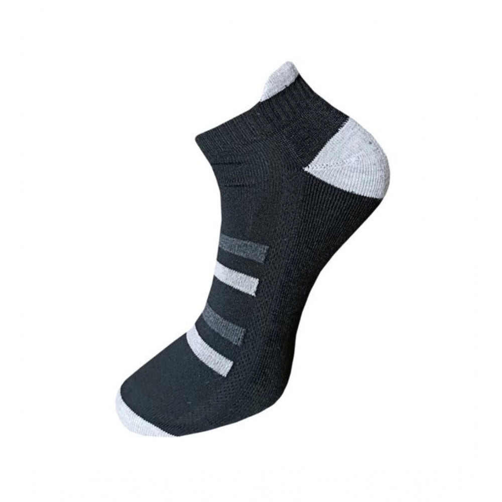 3_Pair Set Unisex Casual Cotton Printed Ankle Length Socks · 1117