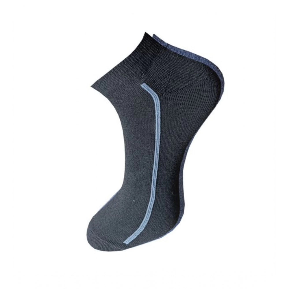 3_Pair Set Unisex Casual Cotton Solid Ankle Length Socks · 1165