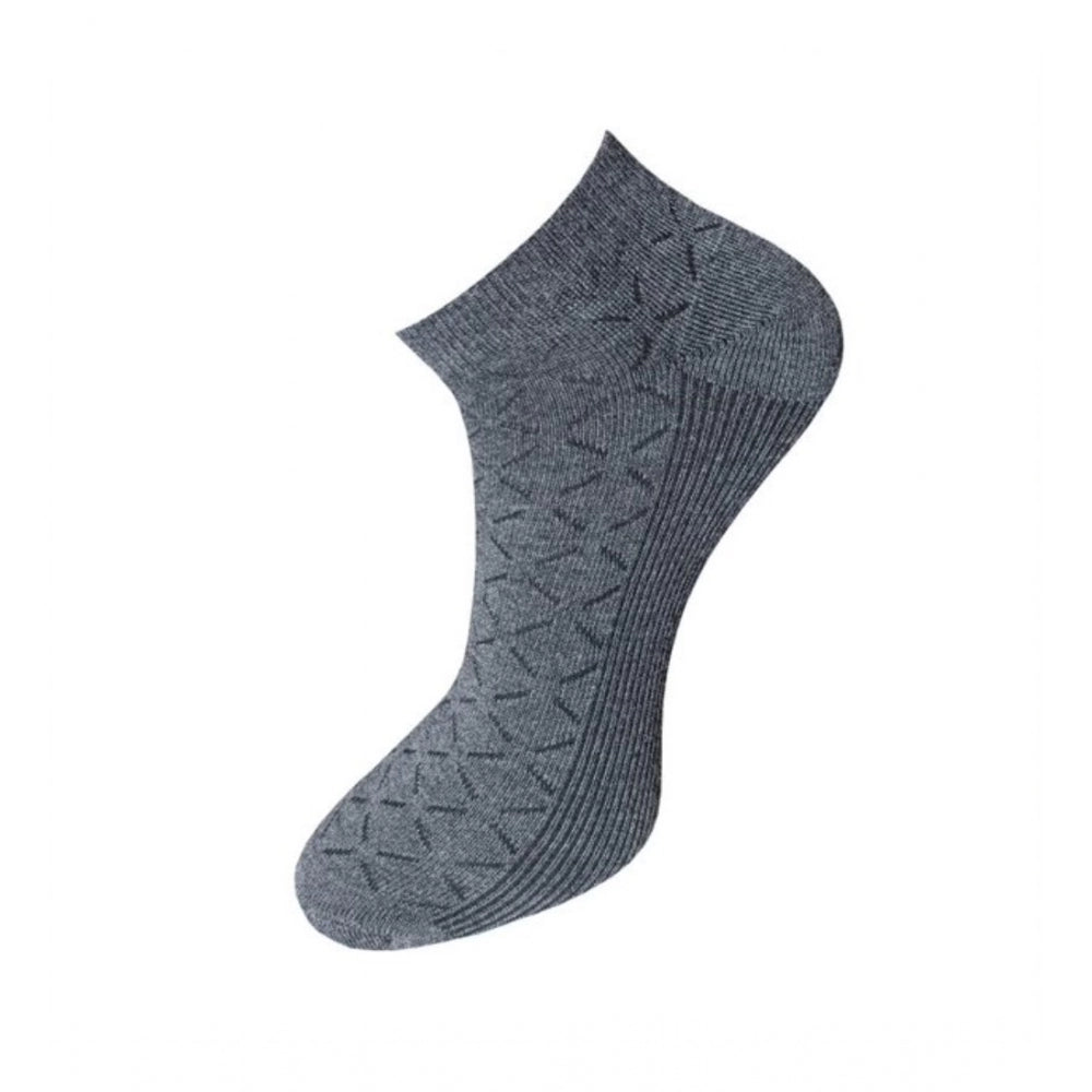 3_Pair Set Unisex Casual Cotton Printed Ankle Length Socks · 1160