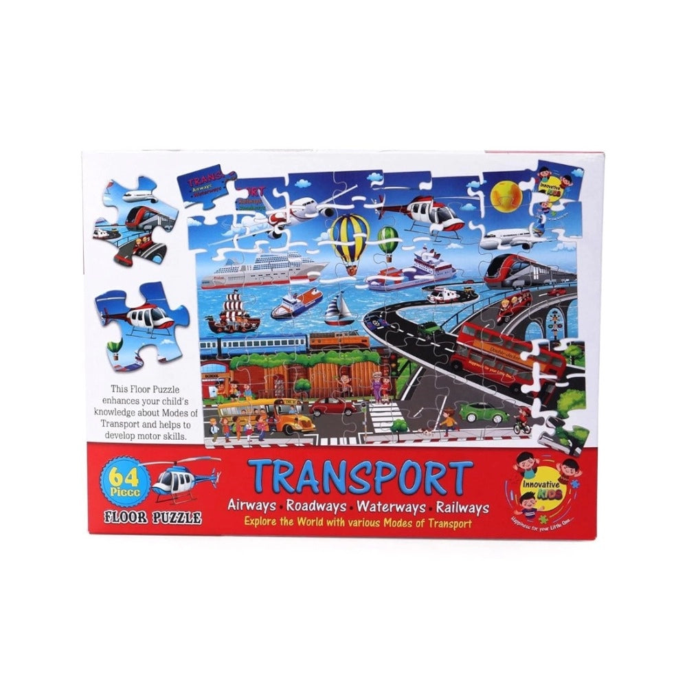 64_Pcs Set Transport Puzzle