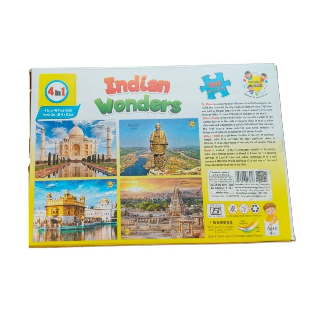 160_Pcs Set Indian Wonders Puzzle