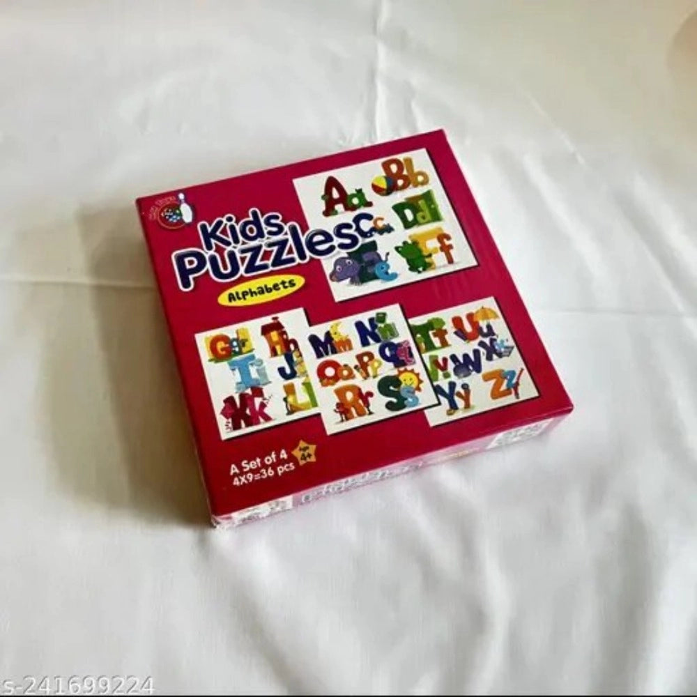 4_Pcs Set Alphapet Puzzle
