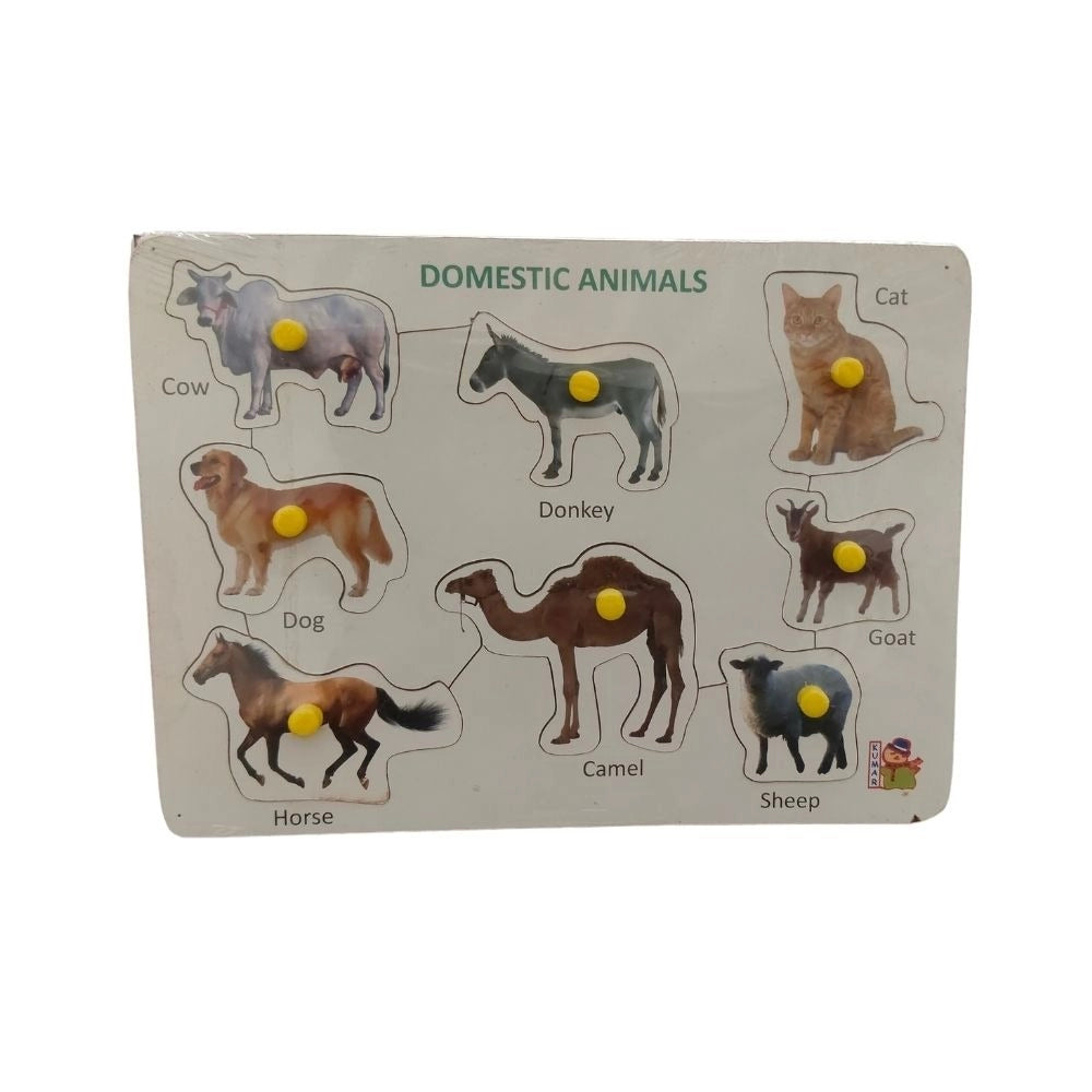 Domestic Animal Wooden Puzzle