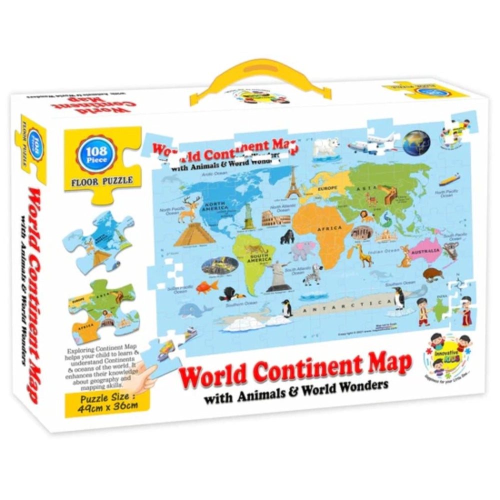 World Continent Map