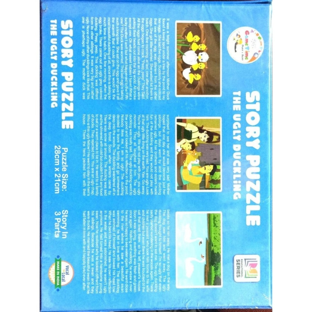 35_Pcs Set Ugly Ducklingg Story Puzzle