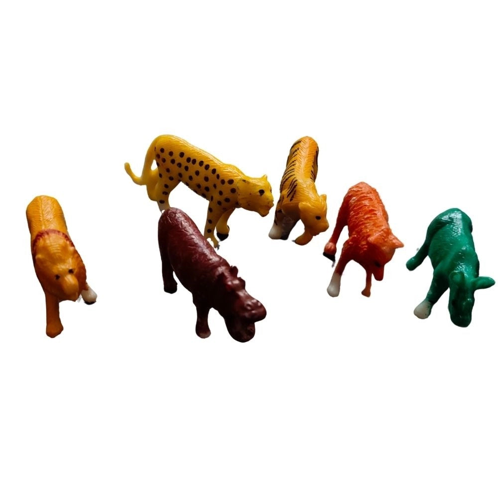 6_Pcs Set Wild Animals