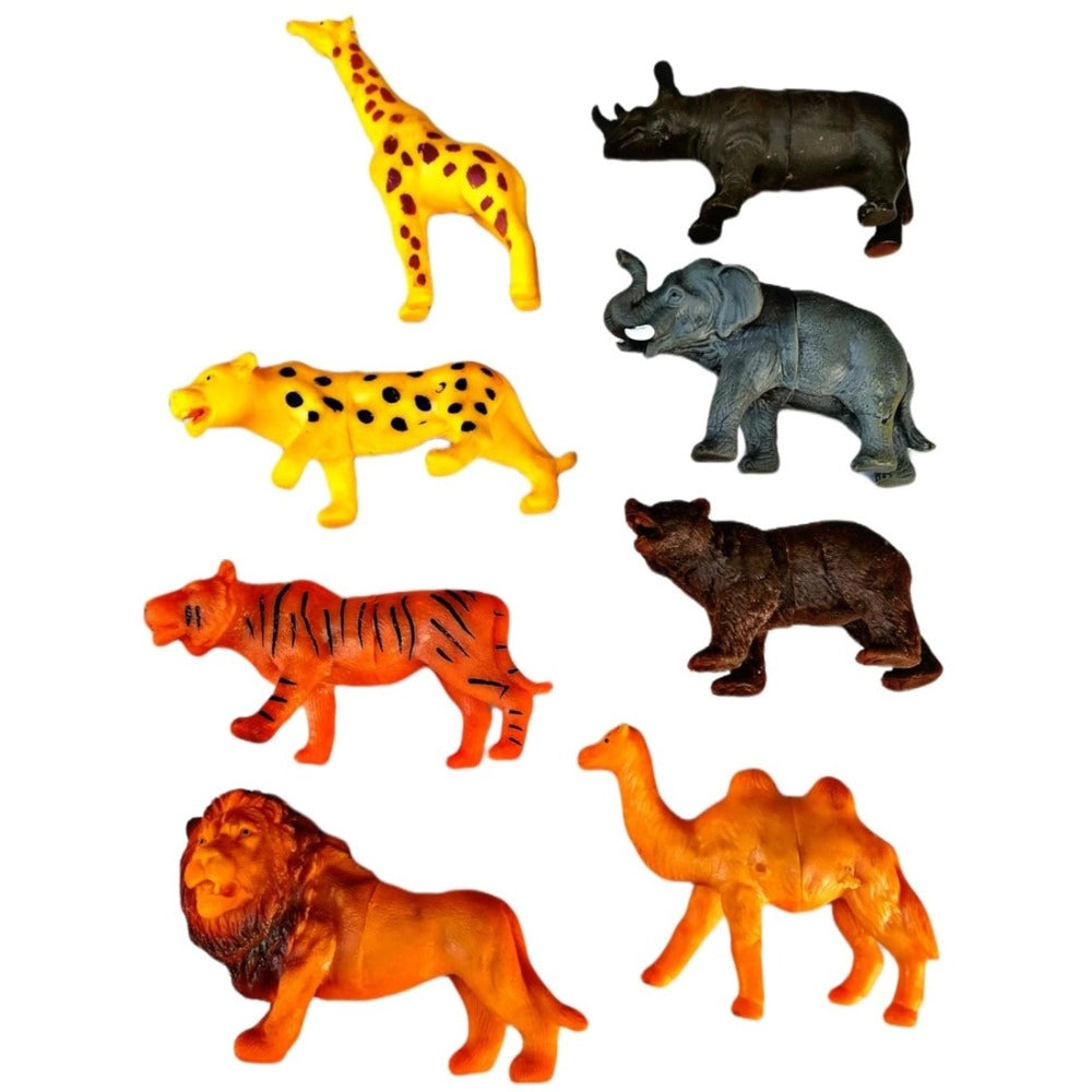 8_Pcs Set For Wild Animals