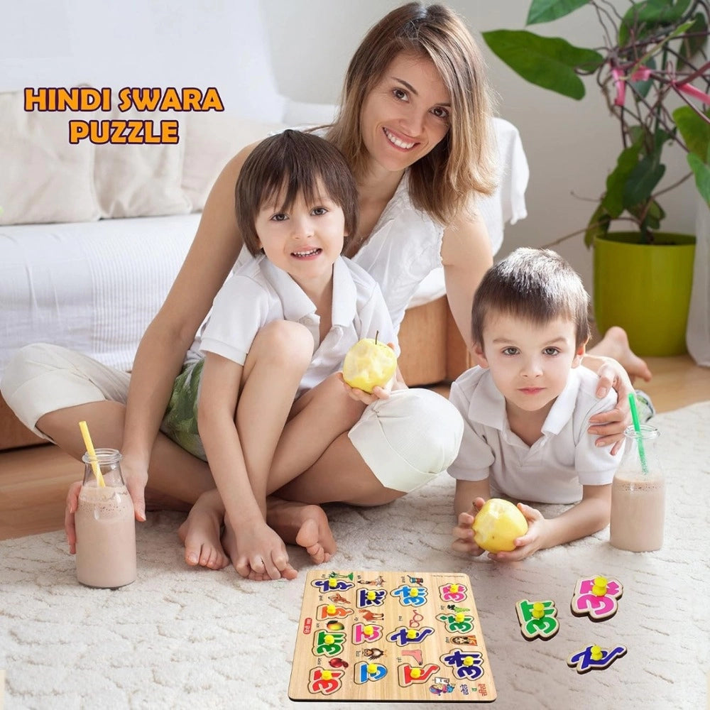 Wooden Puzzle - Hindi Letters