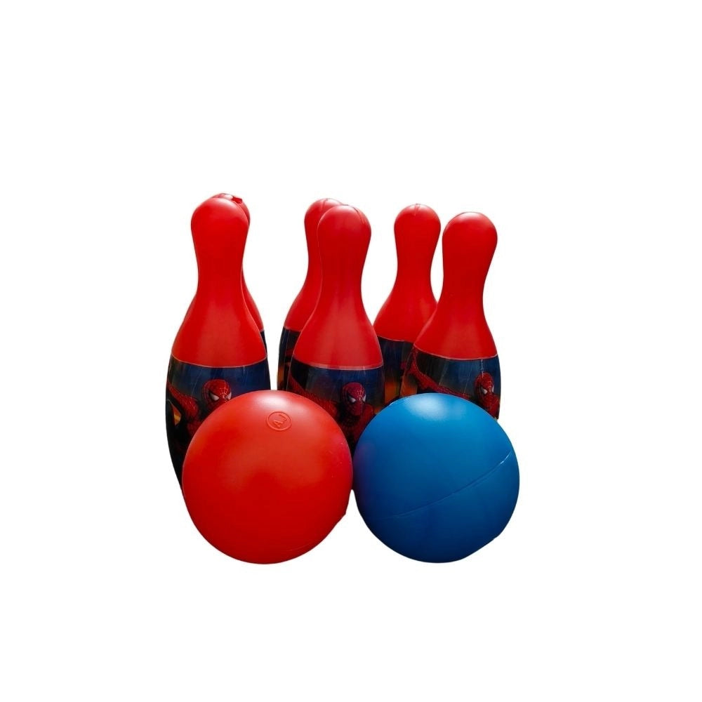 Spider Man Theme Bowling Set