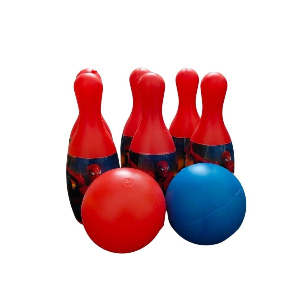 Spider Man Theme Bowling Set