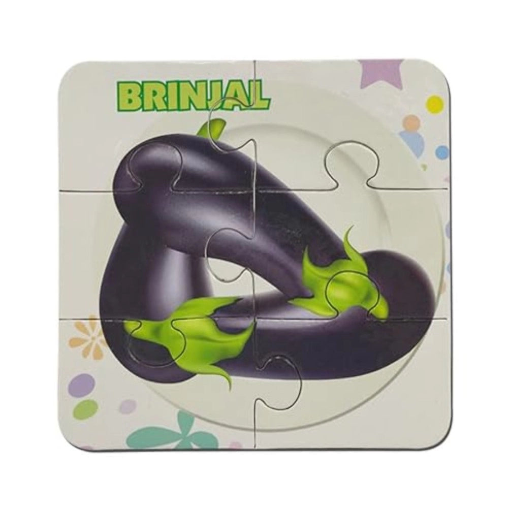 4_Pcs Set Vegetable Puzzles