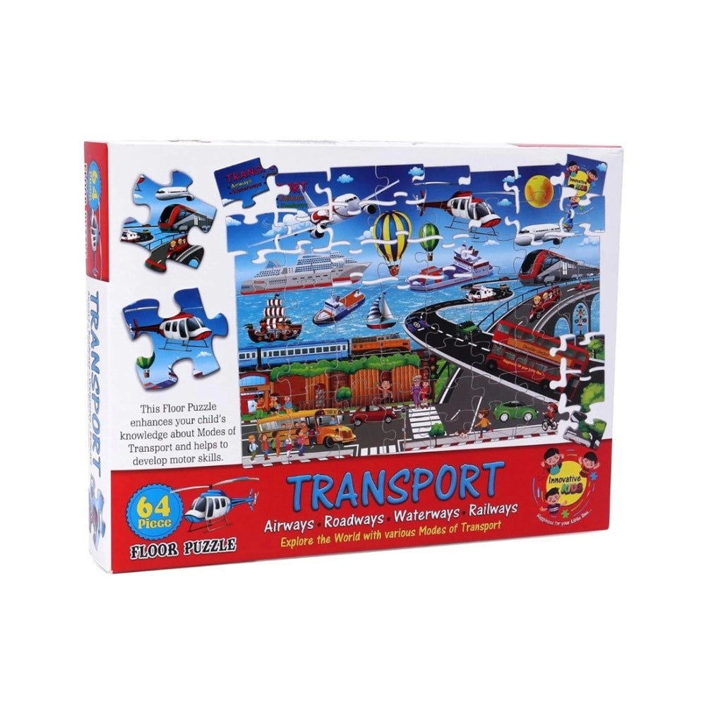 64_Pcs Set Transport Puzzle