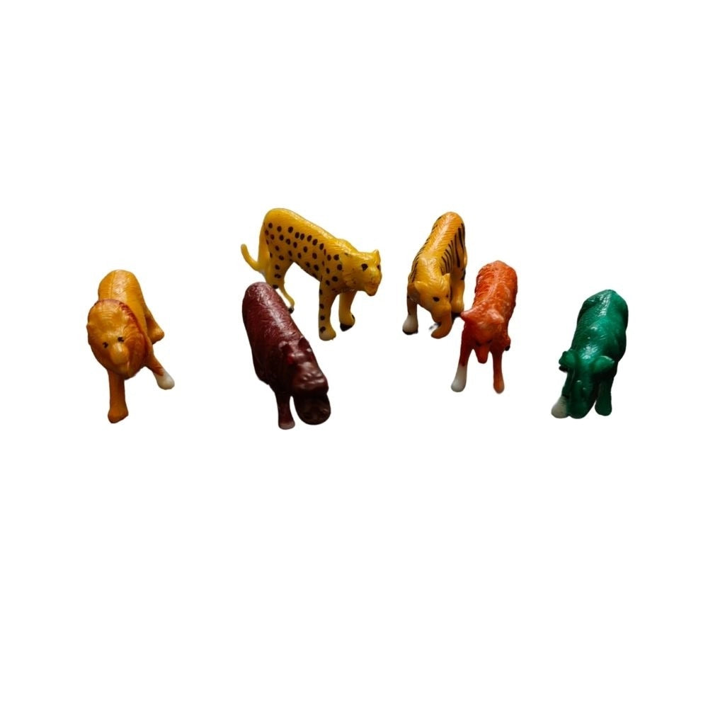 6_Pcs Set Wild Animals
