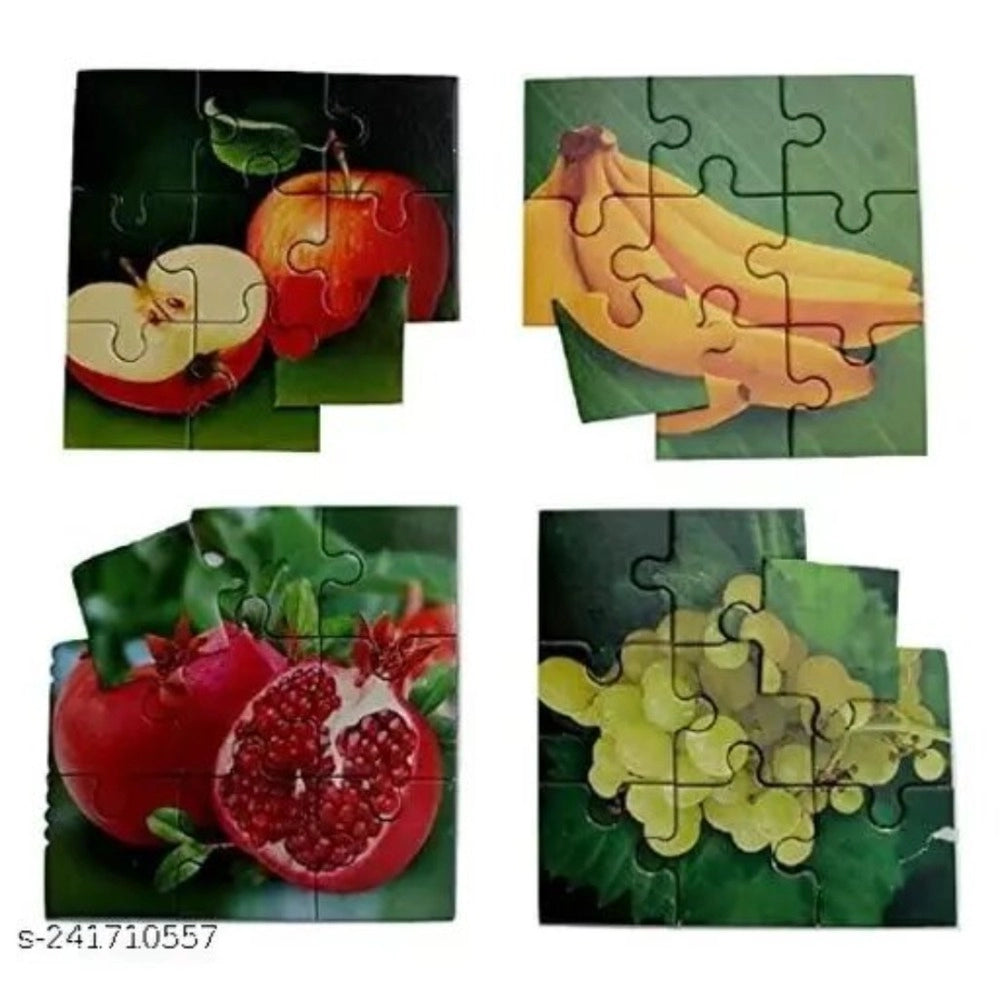 4_Pcs Set Fruits Puzzle