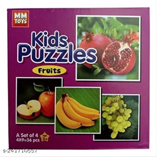 4_Pcs Set Fruits Puzzle