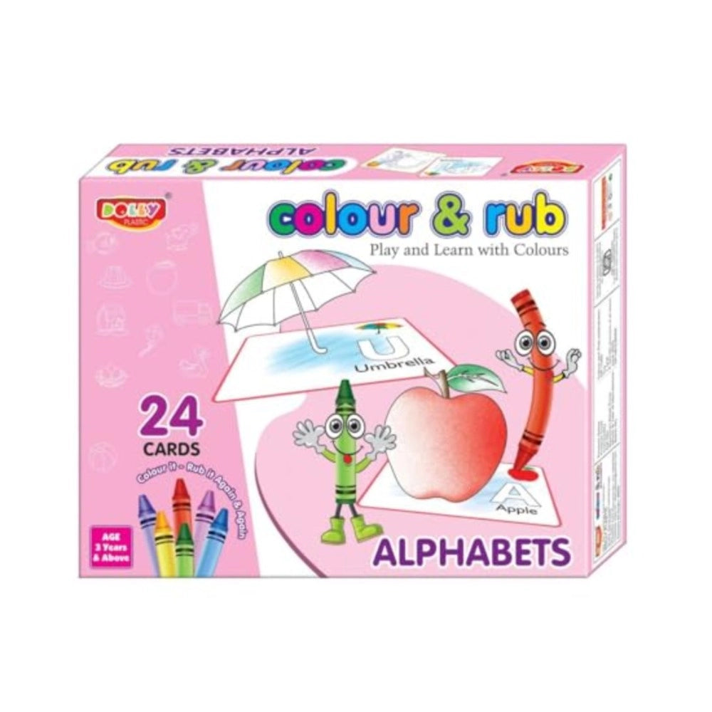 Alphapet Colour And Rub