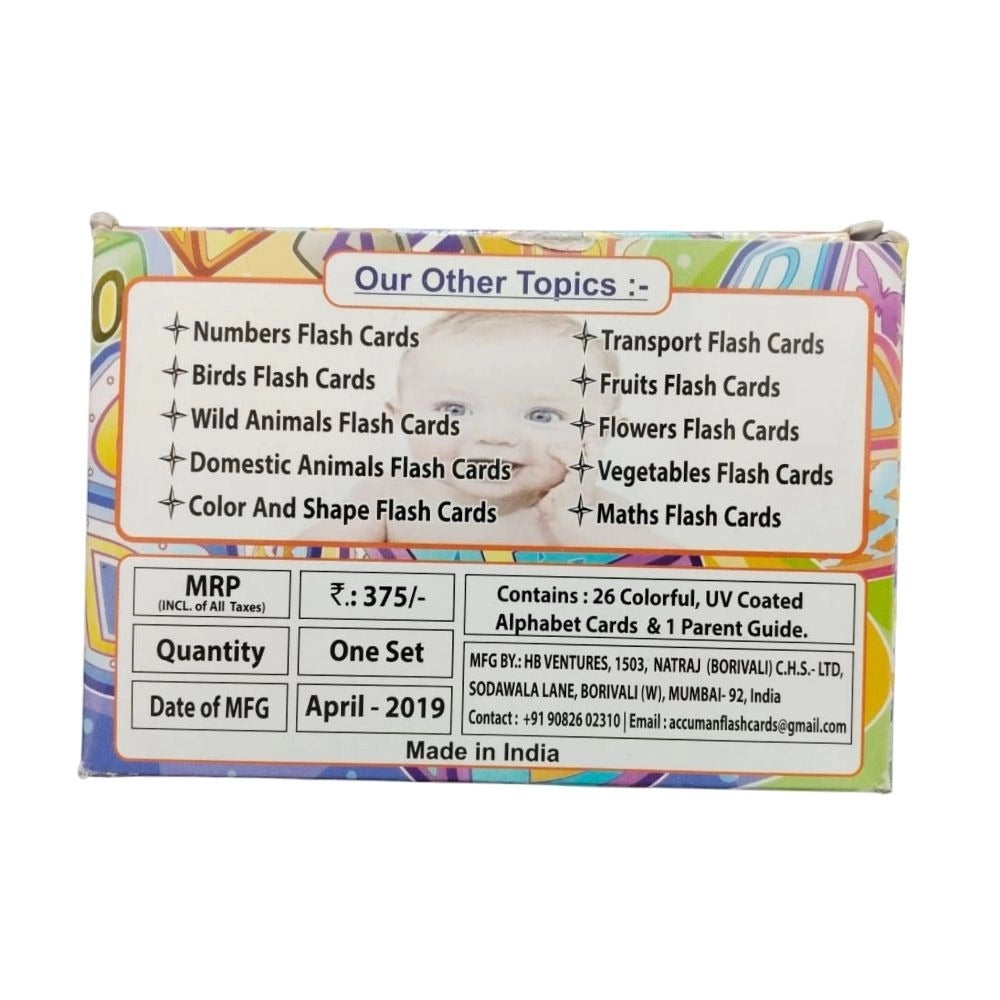 Alphapet Flash Cards