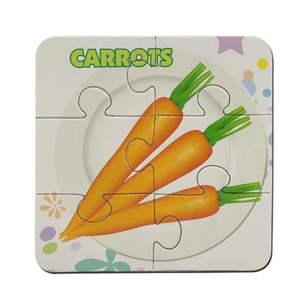 4_Pcs Set Vegetable Puzzles