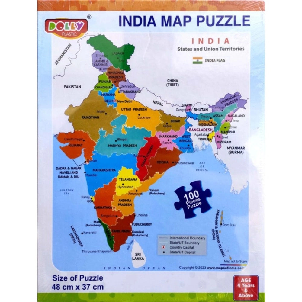 India Map Puzzle