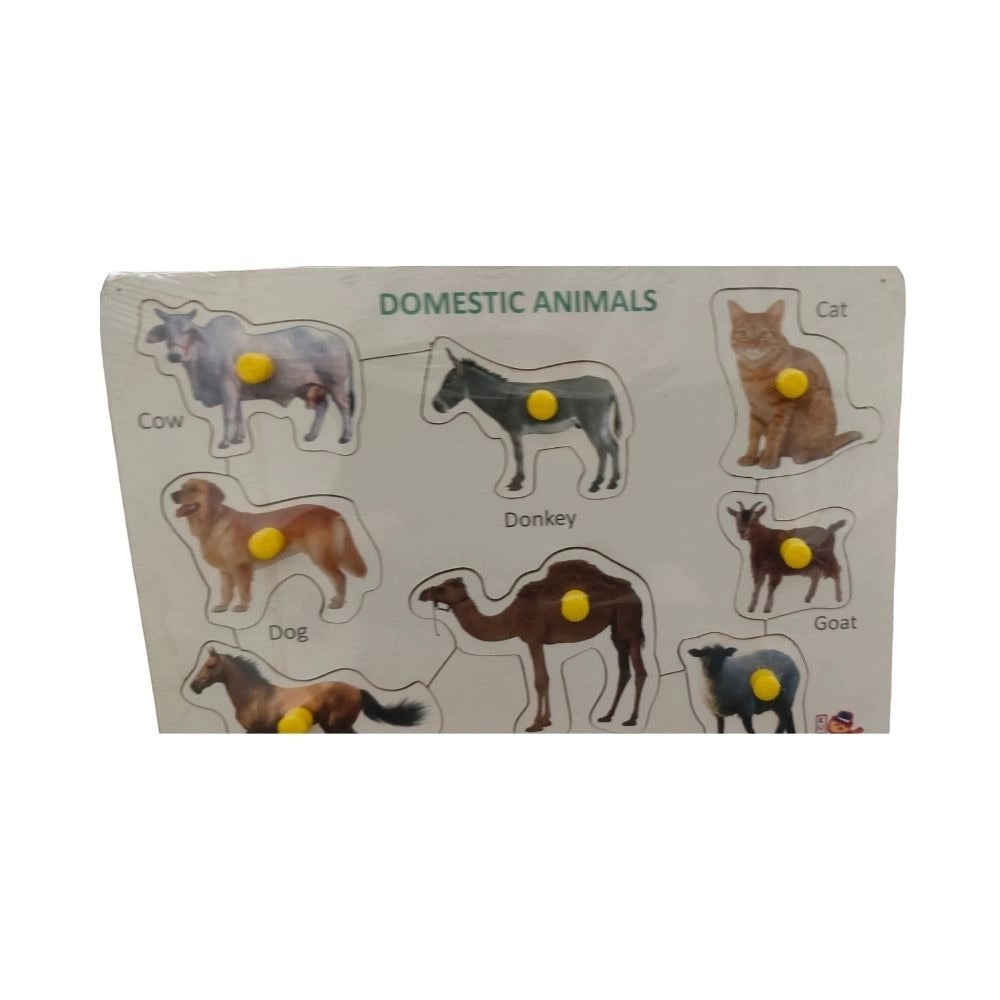 Domestic Animal Wooden Puzzle